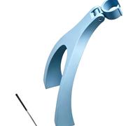 Hrtyvhin Course Access Holder for Cart Tubing with Clamp on Round Tube Mount and Curved Rest Rack for Golfers Cart Mount Golf Rest Round Tube Golf Course Accessory Practice Play Rack Golfer