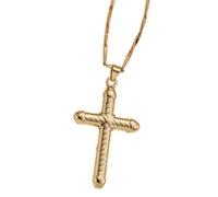 Hrtyvhin Crosses Necklace Charm Pendant Comfort Fits with Adjustable Length Chain for Everyday Wear Fashion Jewelry