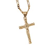 Hrtyvhin Crosses Necklace Charm Pendant Comfort Fits with Adjustable Length Chain for Everyday Wear Fashion Jewelry