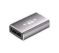 Hrtyvhin Desktop DisplayPort Coupler 8K UHD Two-Port Adapter, 1pc | Gaming Screens, Plug and Play Use