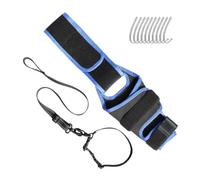 Hrtyvhin Dog Rear Leg Brace for Daily Walking, Built-in Stays, Adjustable Hook and Loop Fastening, Soft Neoprene-Like Sleeve Canine Rear Brace Pet Leg Sleeve Knee Wrap Stay Hook Loop Wrap Fit