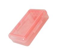 Hrtyvhin Double Layer Pencil Box Clear Pencil Case High Capacity Pen Box Colored Organizers for Student Children Double Layer Case