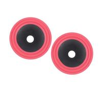 Hrtyvhin Driver Cone Replacement with Red Foam Border, Paper Cone Repair Part for Sound Equipment Renewal Projects Paper Replacement for Sound Equipment Work Projects Tasks
