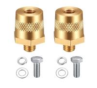 Hrtyvhin Easy Install Brass Battery Poles Terminal Adapter Terminal Connector Fittings Post For Vehicles Boats Battery Post