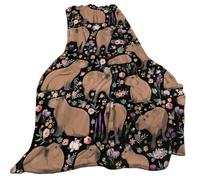 Hrtyvhin Elegant Space Throw Blanket Soft For Couch Comfort Reversible Warm Office Snooze Soft Throw