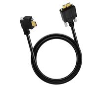 Hrtyvhin Embedded Enclosure Interface Cable, Type-C to 5-Pin USB B Connectors, Secure 1 M Routing for Integration Works