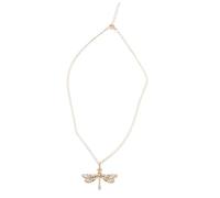 Hrtyvhin Fashionable Choker Featuring Dragonflies Pendant Necklace Charm with Zircon for Trendy Women Ladies Gift Daily Use Versatile Fashion Necklace
