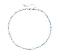 Hrtyvhin Fashionable Love Theme Beaded Necklace Portable and Sturdy Ideal for Various Occasions Multicolor Love Charm Necklace
