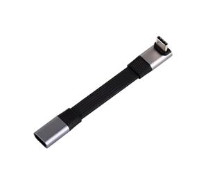 Hrtyvhin Flexible USB 4 V 2.0 Type C Extension Wire for 8K Display 100W Charging and Fast 80Gbps Data Transfer