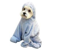 Hrtyvhin Full Wrapped High Absorbent Pet Bath Towel Ensures Warmth After and Provide for Dog on Smooth Floor Full Coverage Towel