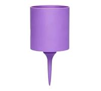 Hrtyvhin Ground Stake Golf Drink Holder for Golfers, Portable ABS Cup Stand for Grass Waiting and On-Course Beverage Access Ground Cup Putting Green Accessory Golf Bag