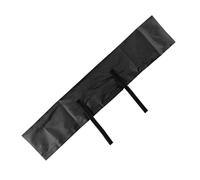 Hrtyvhin Handle Sleeve for Casual Riding, PU Handlebar Wrap with Hook-and-Loop Closure, Single Cover, Regular Use Accessory, Routine Upkeep Bike Handle Wrap Cycling Sleeve Daily Ride Cover Parking Pu