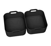 Hrtyvhin Heat Immune Air Cooker Basket Double Size Agreement for 5L & 10L Models Not Deadly Silicone Substance Effortless Installation Plan Silicone Air Cooker Basket
