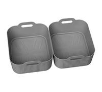 Hrtyvhin Heat Immune Air Cooker Basket Double Size Agreement for 5L & 10L Models Not Deadly Silicone Substance Effortless Installation Plan Silicone Air Cooker Basket