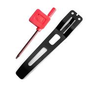 Hrtyvhin High-Strength Flashlight Belt Clamps Replacement for EDC3 EDC29 EDC25 EDC23 Quick-Install Back Clip Metal Alloy Flashlight Clamps with Quickly Release Clip
