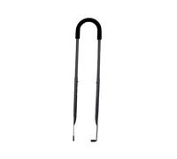 Hrtyvhin Hold Training Handle for Parent Guided Practice, Adjustable Rear Mounted Push Grip Serving Early Learners Junior Bike Training Handle Parent Assist Push Grip Rear