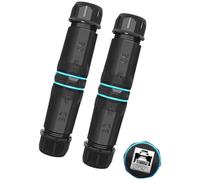 Hrtyvhin IP68 RJ45 Female to Female CAT6 Coupler for Outdoor Networking Extension and Surveillances Systems 10Gbps Outdoor Net Coupler