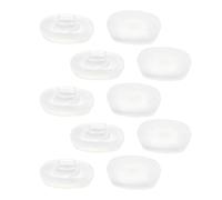 Hrtyvhin Kids Eyewear Nose Pads Silicone Comfort Fit for Small Faces Nonslip Clip on Designs Frame Accessories Silicone Nose Pads Children