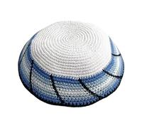 Hrtyvhin Kippah Prayer Caps For Men Soft Knitted Muslims Headgear Kufi Headwear Multiple Pattern Traditional Caps Unisex Kippah Yarmulke
