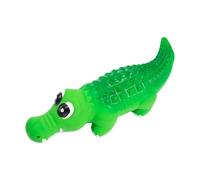 Hrtyvhin Latex Alligators Squeaky Toy for Dog Promotes Exercise and Reduces Destructive Behavior Engaging Entertainment Activity Alligators Pet Toy