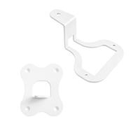Hrtyvhin Living Room Mount Bracket Metal Wall Holder for WiiM Sound Lite Compact Home Storage, Two Piece Indoor Display Design Wall Bracket Metal Mount Compact Holder Home Setup Shelf Saver