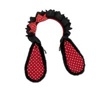 Hrtyvhin Lop-Eared Rabbits Headband for Women Costume Accessories, Black