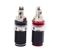 Hrtyvhin Metal Female Banana Sockets For Seamlessly Integration With Various Auditory Equipment And Connectors HiFi Auditory Connectors