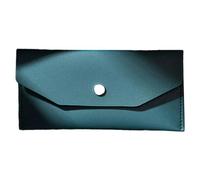 Hrtyvhin Multifunctional Leather Wallet Cash Envelope Business Card Organiser Case Money Holder for Women Men Office and Travel Wear Resistant Card Case for Professionals