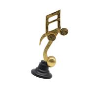 Hrtyvhin Music Note Statue Moderns Home Decors Music Symbols Sculptures Ornament for Offices Bookshelf Musical Rooms Living Rooms Resin Musical Sculptures Souvenir