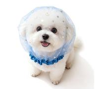Hrtyvhin Pet Headwear Protectors Against Eating Grass Multiple, Blue