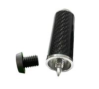 Hrtyvhin Portable Carbon Fibre Pool Cue End Extenders Enhancing Stability Extension Suitable for Challenging Shot Practice Beginner Billiard Player Extension