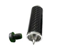 Hrtyvhin Portable Carbon Fibre Pool Cue End Extenders Enhancing Stability Extension Suitable for Challenging Shot Practice Beginner Billiard Player Extension
