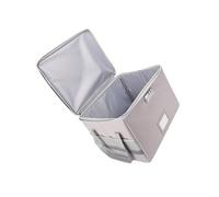 Hrtyvhin Portable Heat Proof File Box with Insulation Layer and Adjustable Handle for Easy Transport Portable Nonflammable File Container