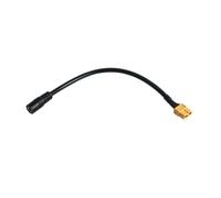Hrtyvhin Portable Power Battery Connector XT60H to DC5521 5.5X2.1MM Cable, 15 AWG PVC Wire for FPV Workshop Tasks Daily Routing