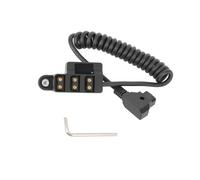 Hrtyvhin Professional V Mount Battery Adapter Cable with 3-Way Output Port and Real Time Voltages Device V Mount to D TAP Link