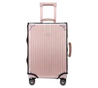 Hrtyvhin Protective Suitcase Covers For 20-30 Inch Luggage Clear And Practical Designs Elastic Zippered Travel Covers Cover