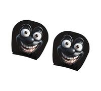 Hrtyvhin Removable Reusable Jovial Car Accessory Headrest Covers Protectors None Tool Setup Multiple Amusing Styles Easy To Clean Washable Car Headrest