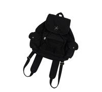 Hrtyvhin Retro Styles Washed Backpack Spacious Organizational Pockets Ergonomic Strap Casual Daypack Unisex Daily Use Travel Backpack