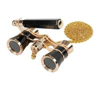 Hrtyvhin Retros Operas With Regulable Handle And Gold Chain For Theater Concerts Cinemas Viewing Retros Operas Glasses With Handle