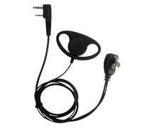 Hrtyvhin Secure Clip on Radio Headsets Featuring Noise Isolating Earbud Designs Surveillances Earpiece for Various Two Way Radios Two Way Radio Earpiece with Push to Talk