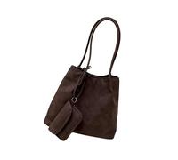 Hrtyvhin Shoulder Bag Trendy Leather Toted Bag with Detachable Minis Purses Fashion and Handbags Underarm Bags Fashion and Handbags for Women
