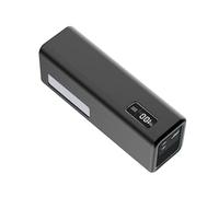 Hrtyvhin Silicone Case For PB200 20000mAh 100W Full Body Shockproof Covers Scratch Protective Case Accessories Lightweight Silicone Protector Black