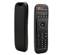 Hrtyvhin Silicone Remote Cover with Honeycomb Grip, Black