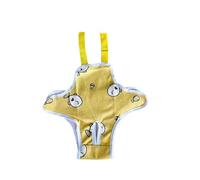 Hrtyvhin Skin-Friendly Cotton Dog Underwear, Yellow fish S | for Females Heat Comfortable Fit