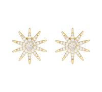 Hrtyvhin Sparkling Zircon Earphone Accessories with 8 Point Star Designs & Metal Base Diamante Earphone Decors for FreeClip 1/2 Elegant Enhancer
