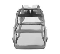 Hrtyvhin Stadium Approved Clear Shoulder Bag Backpack PVC Design for Concerts, Hiking Chest Daypack Keeps Your Essentials Secure and Accessible Clear Shoulder Backpack