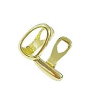 Hrtyvhin Stylish Two Tone Teeth Jewelry Body Piercing Lightweight Brass Stainless Steel for Everyday Wear and Fashion Accessories Fashionable Teeth Rod Piercing