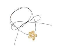 Hrtyvhin Stylish Women's Necklace Features Elegant Pearls Flowers Adjustable Chain Accessory for Comfort and Versatility Versatile Pearls Necklace