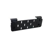Hrtyvhin Table Mount Pegboard Organizer for Hanging Scissors and Supplies Storage Rack for Kitchen and Dining Room Use Black Pegboard Planner