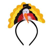 Hrtyvhin Thanksgiving Turkey Headband For All Age Festival Decoration Hairhoop Festive Party Head Ornament For Family Gathering Creative Thanksgiving Decor